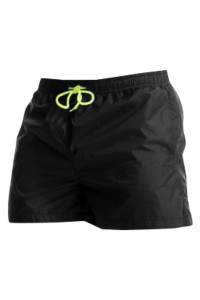 SKSP012 Manufacturing Quick-drying Three-point Sports Shorts Custom-made Rubber Waist Drawstring hook and loop Back Bag Sports Shorts Garment Factory detail view-4